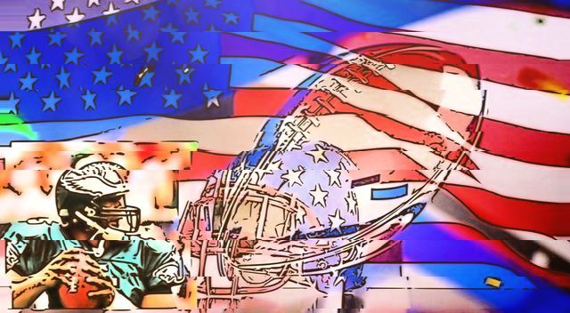 Image presenting a daily satire cartoon article post from Tailspin Toons February 1, 2021 titled "Presidential Executive Order BB46-SB55", about Joe Biden’s clandestine action of moving Super Bowl 55 up one week to frustrate Republican voters backfires and turns Democrat voters to favor Donald Trump. We hope you enjoy life's laughs, humor, revelry, satire and insights.