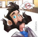 Featured image presenting a daily humor cartoon article post from Tailspin Toons January 16, 2021 titled "Sideburns", about the humor in how some men wear their sideburns. We hope you enjoy life's laughs, humor, revelry, satire and insights.